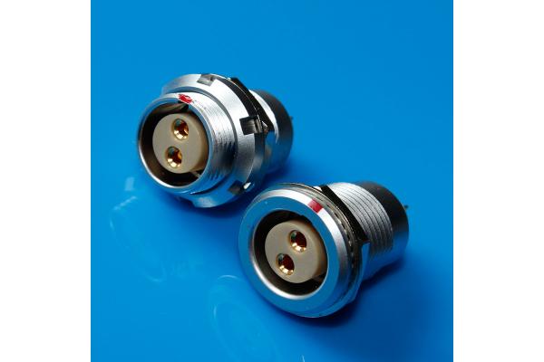 EGG 2 Pin PCB Contact Female Socket Connector 100% Compatible With Lemo