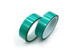 China Green Thermal Release Tape 5.4mil High Initial Adhesion Single Sided supplier
