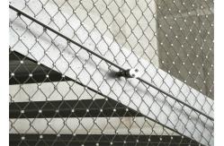 China Protective Balustrade Safety Netting Ferruled Mesh High Security For Balcony supplier