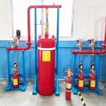 Enclosed Flooding IG541 Inert Gas Fire Suppression System For Electrical Protection Zone