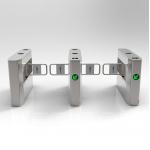 OEM CE Certificated Swing Barrier Turnstile Automatic RFID Access Control Speedlane for sale