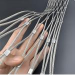 AISI316 Stainless Steel Wire Rope Mesh Transparent Railing Infill Guardrail