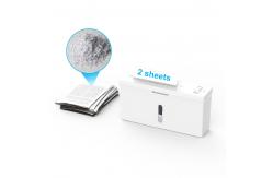 China New Arrival 2 Sheets A4 Small Desktop Shredder Office Home Shredding Machine CS201C supplier