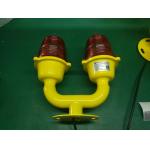 Flight LED Aviation Obstruction Light ICAO Aviation With Bird Deterrent Spike Lamp