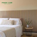 Customizable Square Acoustic Timber Wall Panels With Melamine Finish