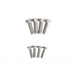 External Hex Head Pure Titanium Screws Titanium Bolts for sale