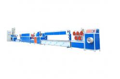 China Fully Autoamtic PP / PET Strapping Band Machine With Double Screw Design supplier