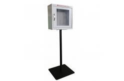 China Floor Standing AED Defibrillator Cabinets With Wide Compatibility supplier