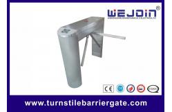 China Tripod Access Control Turnstile Gate RFID Card Fire Alarm Emergency Signal Output supplier