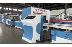 China Compact Automatic Stiching Carton Folder Gluer Machine Electric Driven supplier