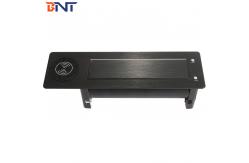 China Multimedia Desktop Socket With Aluminum Alloy Surface Panel supplier
