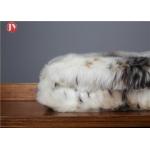Midweight Plush Faux Fur Blanket Machine Wash Dry Snow Leopard Lynx Exotic