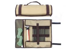 China Anti Abrasion Thickened Roll Up Tool Pouch , Multiscene Roll Out Tool Bag supplier