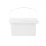 1.2 Kg Square Plastic Container Made with 100% Raw Materials PP for sale