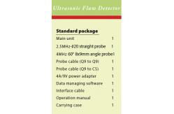 China PC Digital Ultrasonic Flaw Detector Automated Display With Big Memory supplier