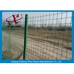 Commercial Horizontal Fence Panels , Holland Wire Mesh PVC Coated for sale
