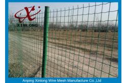 China Commercial Horizontal Fence Panels , Holland Wire Mesh PVC Coated supplier