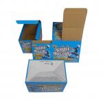 Custom Corrugated Cardboard Pre-Glued Auto-Lock Bottom Box Toy Packaging for sale