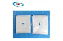 China Customized Blue Medical Angio Drape Breathable For Hospital supplier
