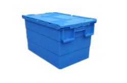 China Foldable plastic crates folding storage transparent box supplier