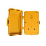 IP67 Outdoor Emergency Industrial VoIP Phone SIP Intercom Simple Installation For Tunnel for sale