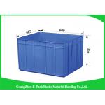Logistics Packaging Plastic Storage Trays Recycle Stackable  For Warehousing for sale