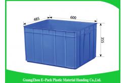 China Logistics Packaging Plastic Storage Trays Recycle Stackable  For Warehousing supplier