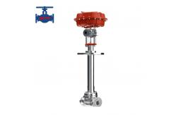 China CF8 CF8M Electric Pneumatic Driven Cryogenic Control Valve Easy Installation supplier