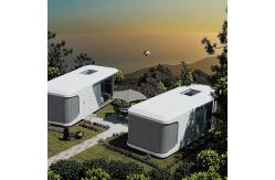 China New Design Custom Prefabricated Capsule Office Prefabricated Mobile Module Housing supplier