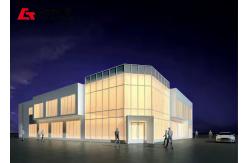China Prefabricated Steel Structure Exhibition Hall Large Span Steel Structures Construction supplier