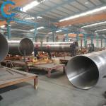 Polyurethane Wear Resistant Pipes And Ducts Double Layer Composite Round Steel Tube Welded for sale