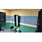 40% Low Melt Fiber Polyester Acoustic Wall Panels Fireproof Acoustic Sound Panels for sale