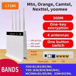 MTN ORANGE Sim Card Wifi 4G LTE Router B1 B3 B5 B8 B38 B39 B40 Unlock 300mbps CPE for sale