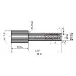 ISO9001 M3x0.5 Stamping Date Stamp For Plastic Injection Mold
