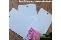 China Epoxy Polyester White Powder Coating Electrostatic Spray Semi Gloss supplier