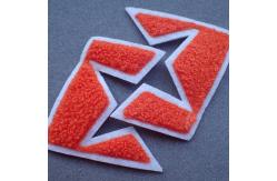 China Heat Transfer Polyester Laser Cut Embroidery Patches For Jackets supplier