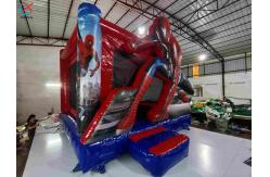 China Indoor Inflatable Bounce House Spider-man Inflatable Jumping Castle For Kids supplier