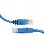 CAT6a 10 Gigabit Unshielded Patch Cord Cables With Locking Boots Key Jumper Cable for sale