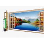 2880dpi High Accuracy Wall Printer Robot Glass Mural Printing for sale