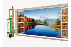 China 2880dpi High Accuracy Wall Printer Robot Glass Mural Printing supplier
