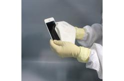 China Multi Purpose Electronic 9inch Lint Free Cleanroom Wiper 100% Polyester Clean Wiper supplier