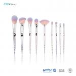 8pcs Aluminum Ferrule Synthetic Hair Makeup Brush for sale