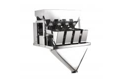 China Grain Coffee Beans Oat 4 Head Linear Weigher 10 - 2000g Full Automatic supplier