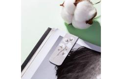 China 10pcs Matte Floral Magnetic Bookmark Clips For Students Books Reading supplier