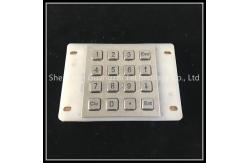 China Usb Interface Waterproof Keypad Stainless Steel Digital Button With Backlight supplier