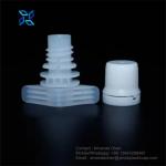 Factory Plastic Nozzle Spout With Cap For Beverage Deteregent Pouch Packaging
