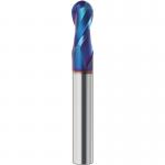 Blue Nano Coating Ball End Mill Set CNC Carbide Cutting Tool