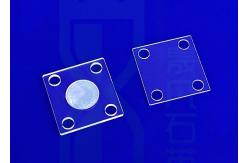 China Temperature Resistant Silica Sio2 Fused Quartz Plate Precision Glass Machining supplier