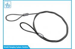 China Safety Lanyard Tool Cable Ends Wire Rope Loop For Wire Suspension Systems supplier