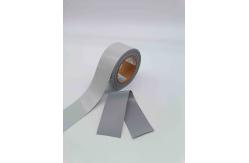 China 210d Polyester Highly Visibility Waterproof Silver Reflective Outer Elastic Fabric For Clothing supplier